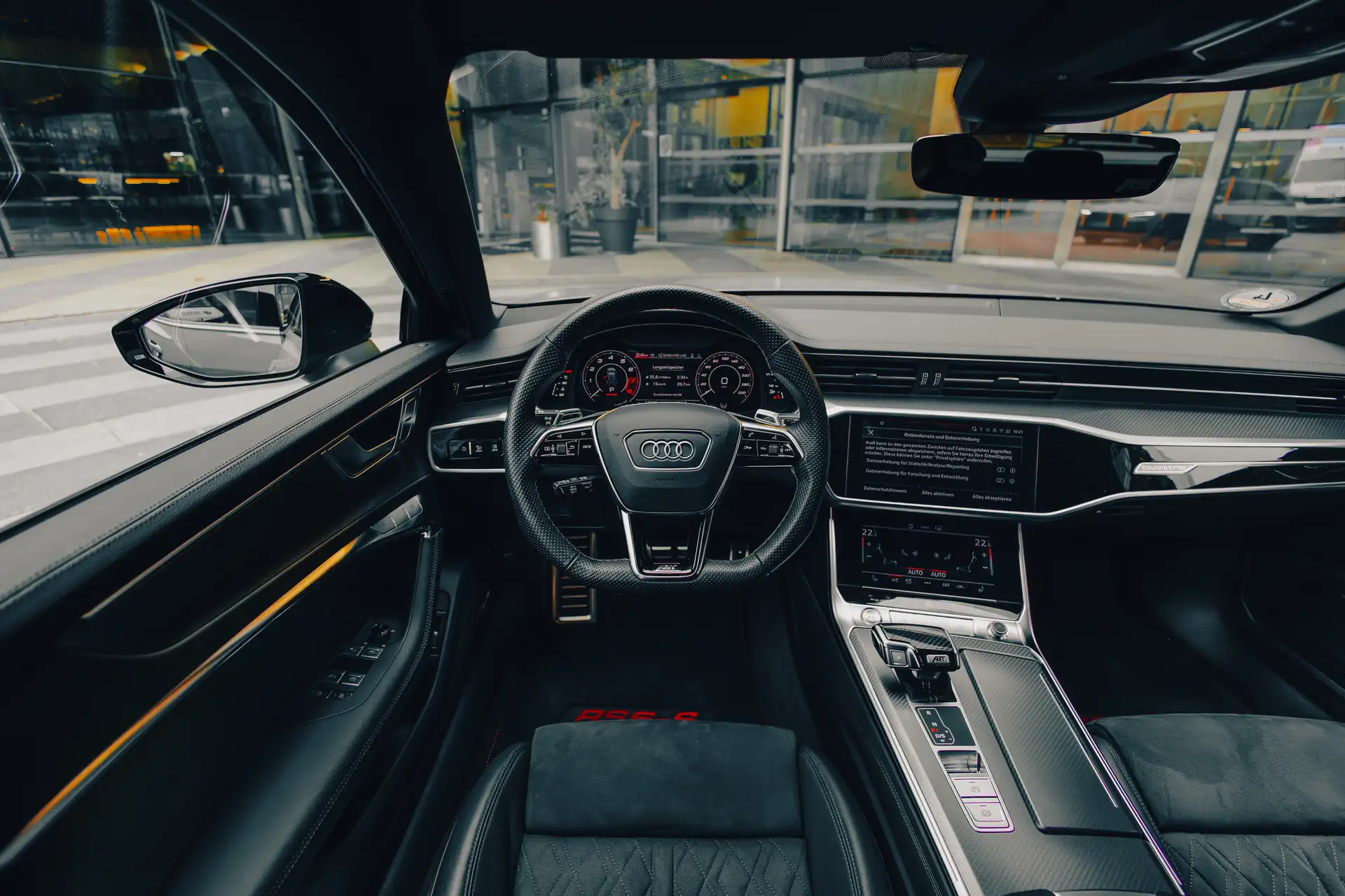 Audi Abt RS6-S CarVia Rental Car Interior View